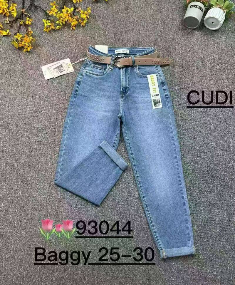 Spodnie damskie jeansy Roz 25-30, 1 Kolor Paczka 10 szt